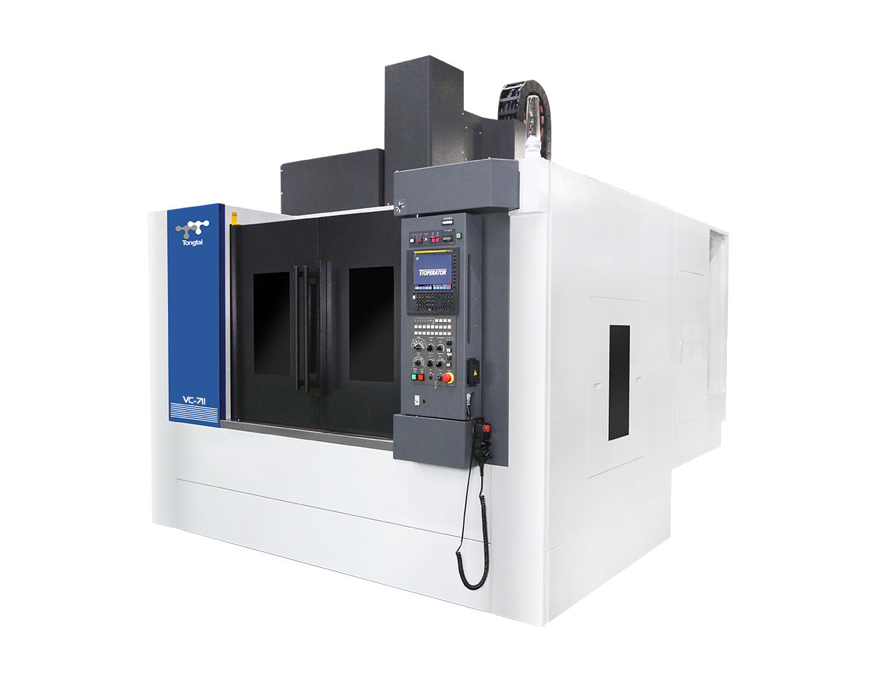 Vertical Machining center-VC-711-angle-blue